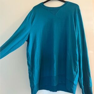 NWT beyond yoga Teal Long Sleeve Top